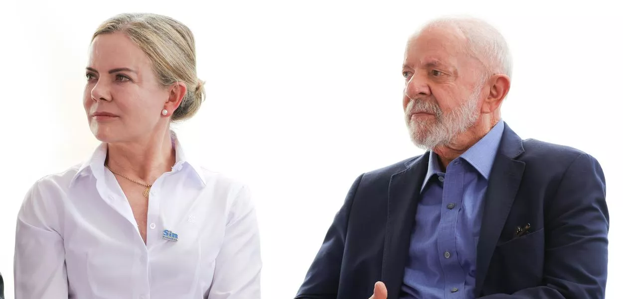 Gleisi Hoffmann e Lula