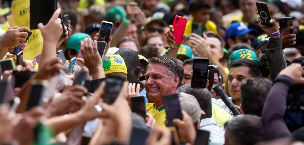 Ato bolsonarista em Copacabana (RJ)
