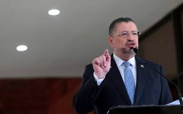 Presidente da Costa Rica, Rodrigo Chaves 

