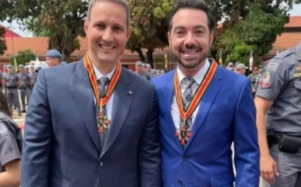 Guilherme Derrite e Guilherme Moron