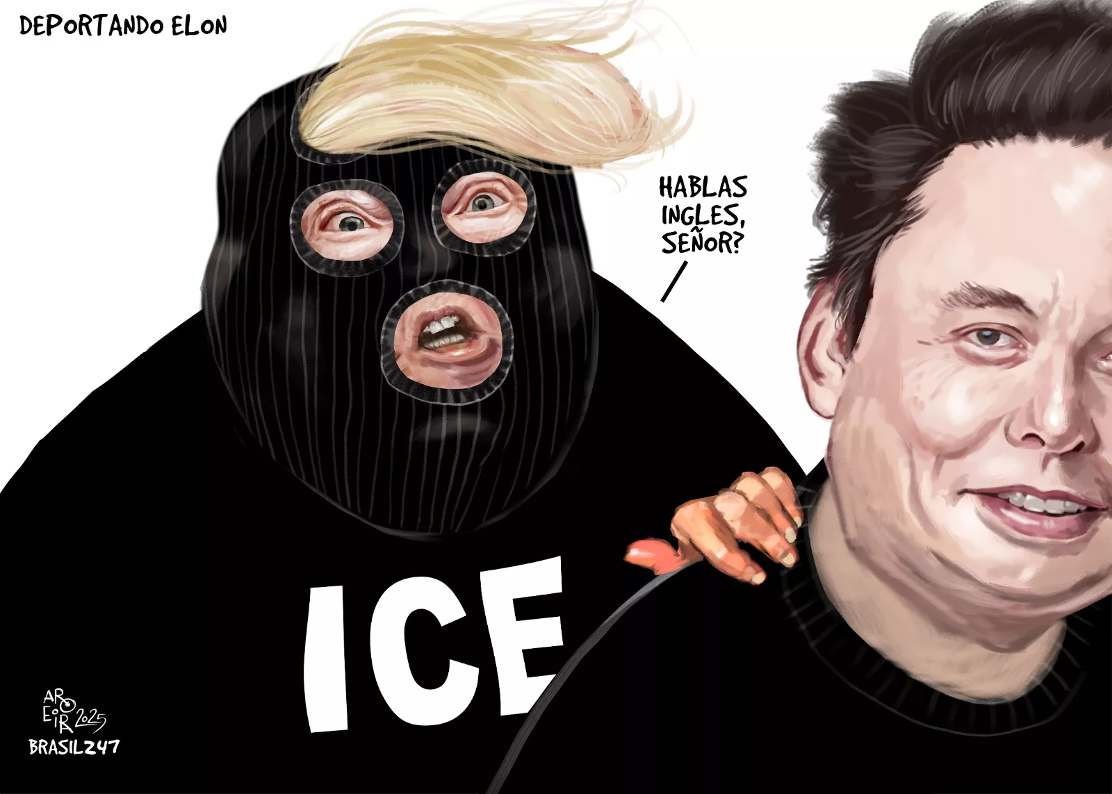Trump ameaça deportar Elon Musk - 2 de julho de 2025