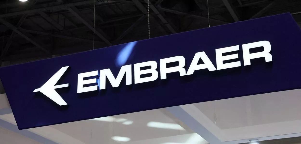 Logo da Embraer em Genebra
23/05/2022