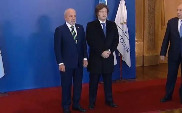 Lula e Javier Milei