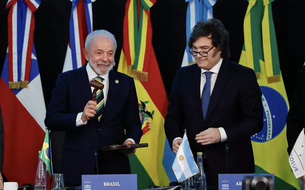 Lula e Javier Milei - Buenos Aires, Argentina - 03/07/2025