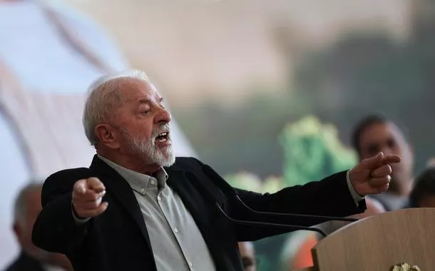 Luiz Inácio Lula da Silva durante cerimônia em Brasília - 30/06/2025 