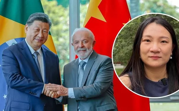 Xi Jinping, Lula e Isabela Shi Xiaomiao