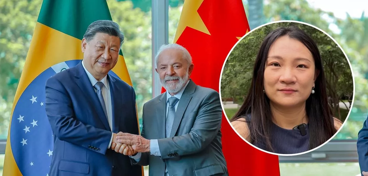 Xi Jinping, Lula e Isabela Shi Xiaomiao