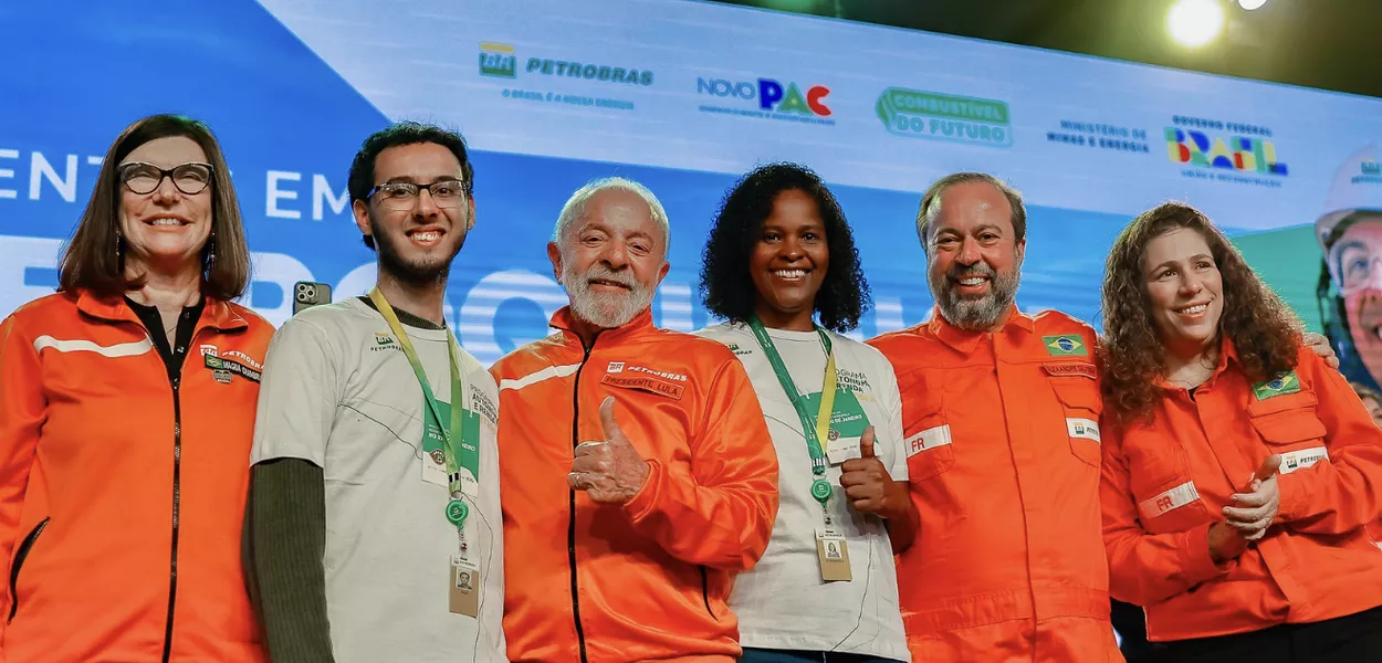 Cerimônia de anúncio de investimentos da Petrobras em refino e petroquímica no Rio de Janeiro - Refinaria Duque de Caxias (Reduc), Duque de Caxias - RJ - 04.07.2025