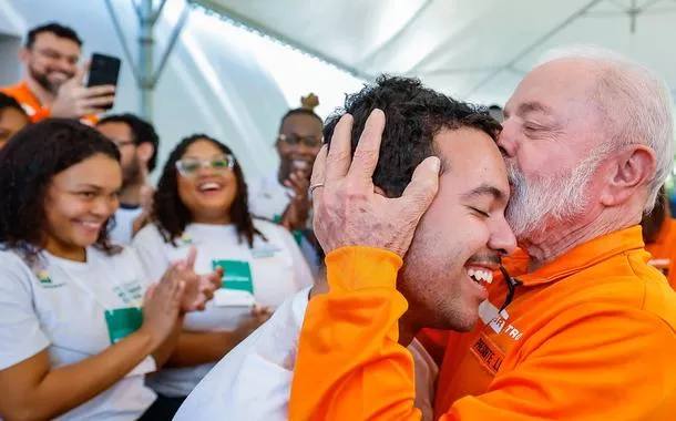 Presidente Lula durante Cerimônia de Anúncio de Investimentos da Petrobras em Refino e Petroquímica no Rio de Janeiro. Refinaria Duque de Caxias (REDUC), Duque de Caxias - RJ