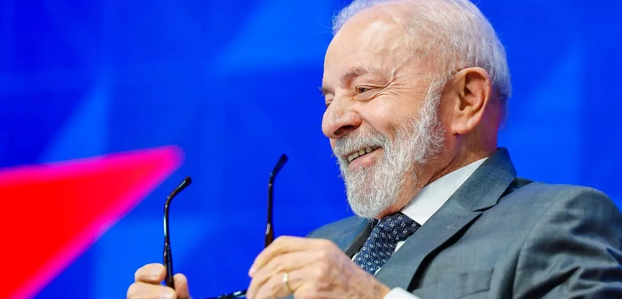 Presidente Lula durante a Cerimônia de Abertura do Fórum Empresarial dos BRICS, no Pier Mauá. Rio de Janeiro
