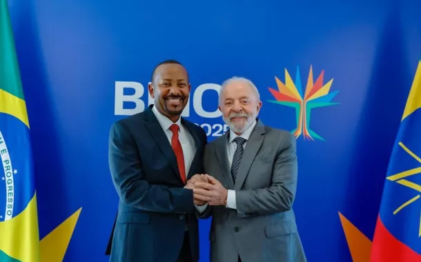 Lula e Abiy Ahmed Ali