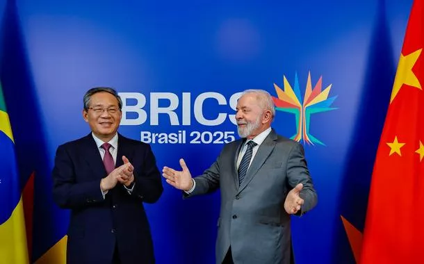 Presidente Lula e o primeiro-ministro chinês Li Qiang