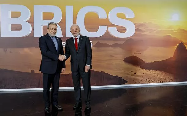 Ministro das Relações Exteriores da República Islâmica do Irã, Seyed Abbas Araghchi, e o Presidente da República, Luiz Inácio Lula da Silva