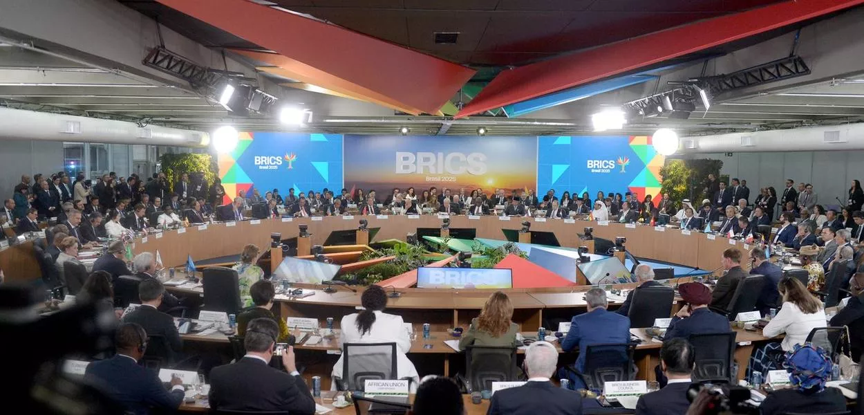 Líderes do BRICS