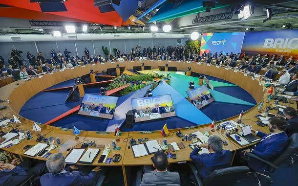 Líderes do BRICS, no Rio