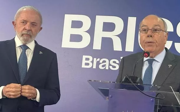 Lula e Mauro Vieira