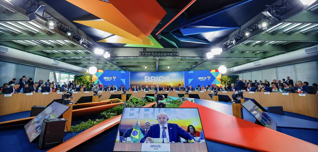 Luiz Inácio Lula da Silva discursa na Cúpula do BRICS, no Rio de Janeiro-RJ - 07/07/25