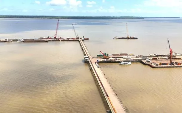 Obras incluem novo píer de 710 metros. A expectativa é de que o novo terminal passe a integrar rotas regulares de turismo marítimo 