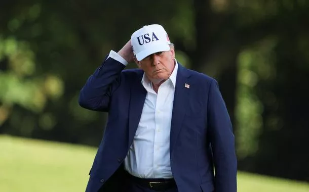 O presidente dos Estados Unidos, Donald Trump - 6/7/2025   
