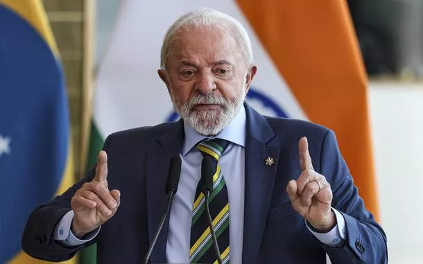 Brasília (DF), 08/07/2025 - O presidente Luiz Inácio Lula da Silva recebe o primeiro-ministro da Índia, Narendra Modi, em cerimônia oficial no Palácio da Alvorada