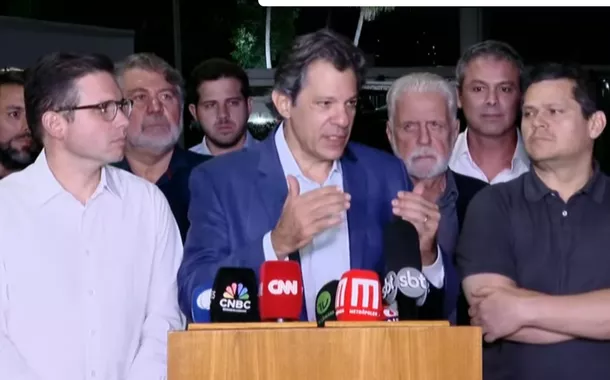Haddadd e líderes se reúnem com presidentes da Câmara e do Senado