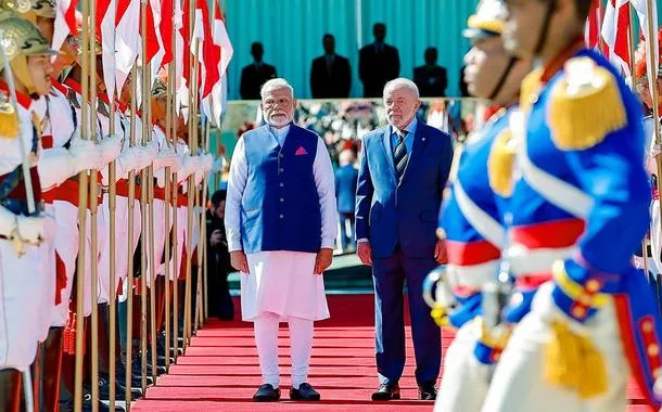 Narendra Modi e Lula
