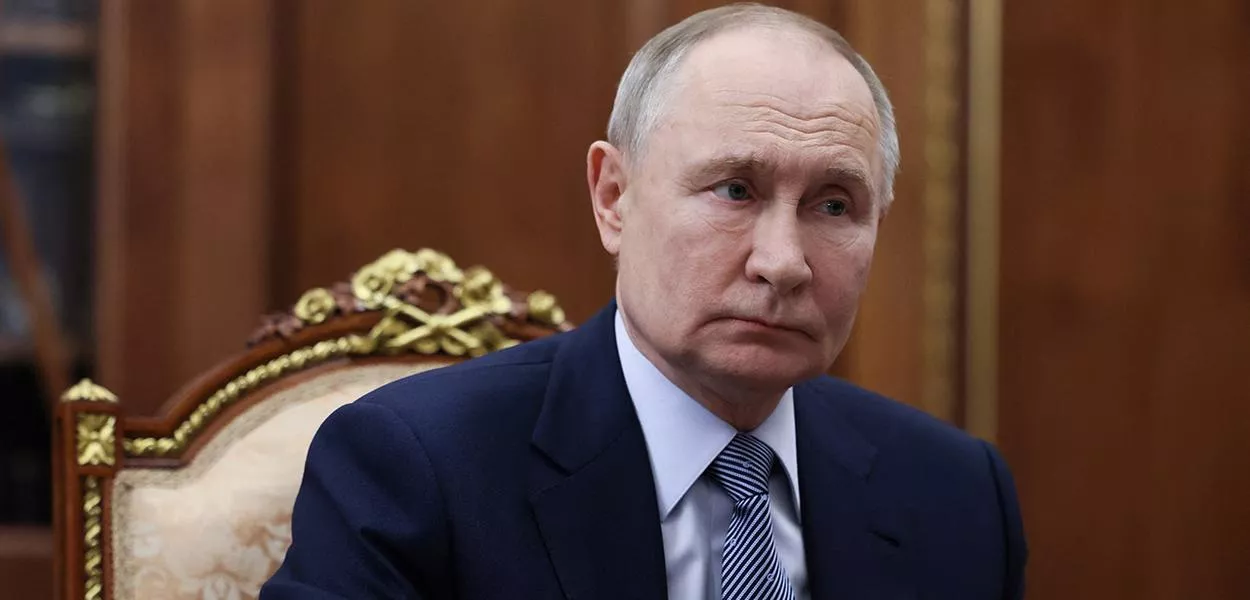 Presidente russo Vladimir Putin em Moscou