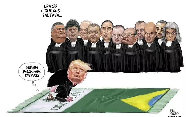 Trump quer melar a Constituição brasileira