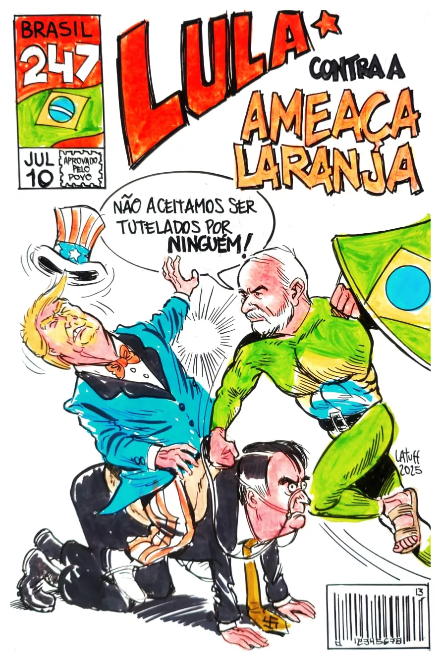 Lula contra a Ameaça Laranja - 10 de julho de 2025