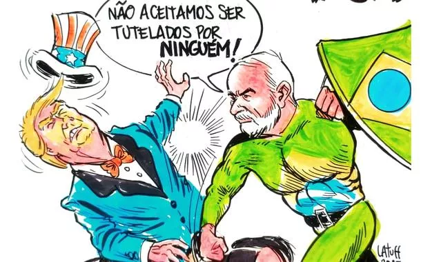 Lula contra a Ameaça Laranja - 10 de julho de 2025