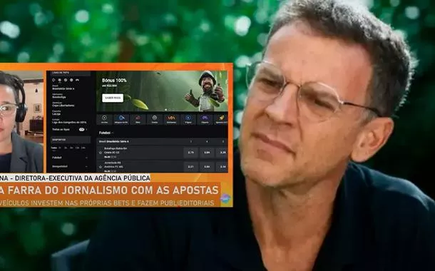 Natália Viana, da Agência Pública, e Eduardo Moreira