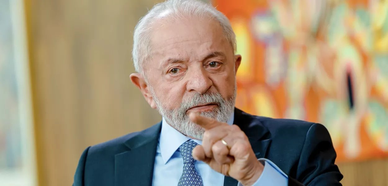 Lula em entrevista ao Jornal Nacional, da Globo - 10/07/2025