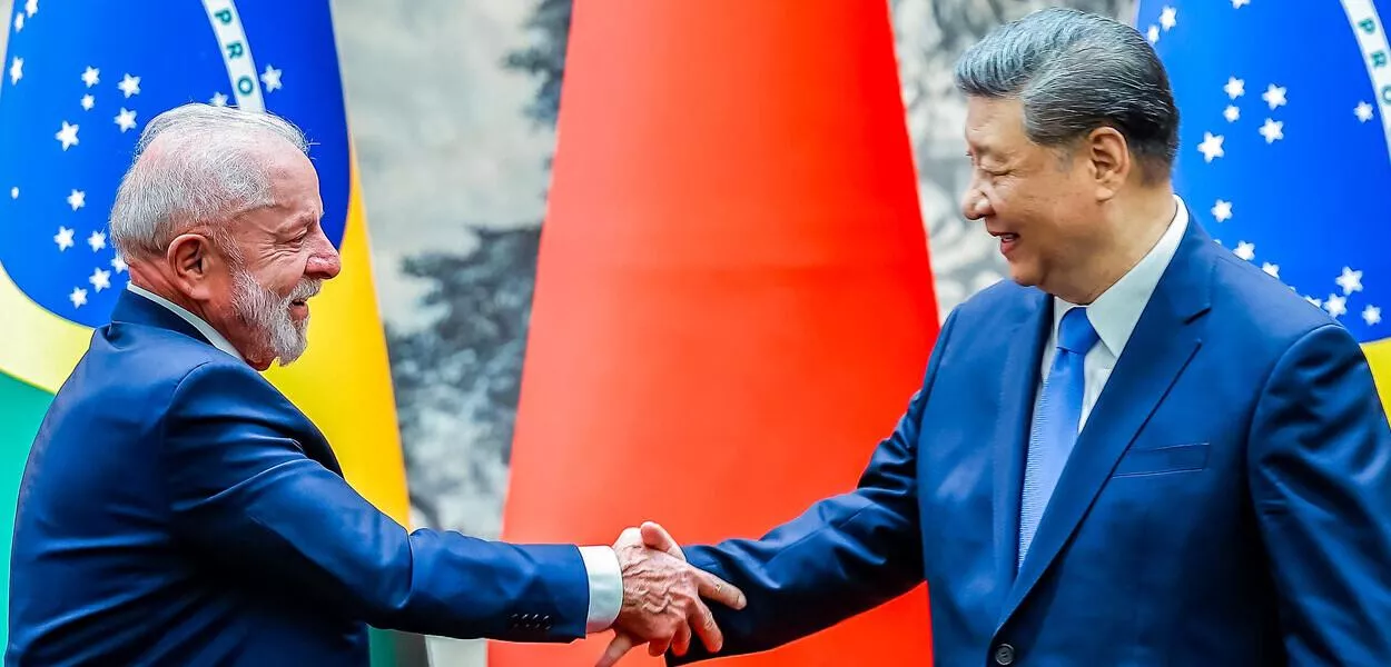 Lula e Xi Jinping