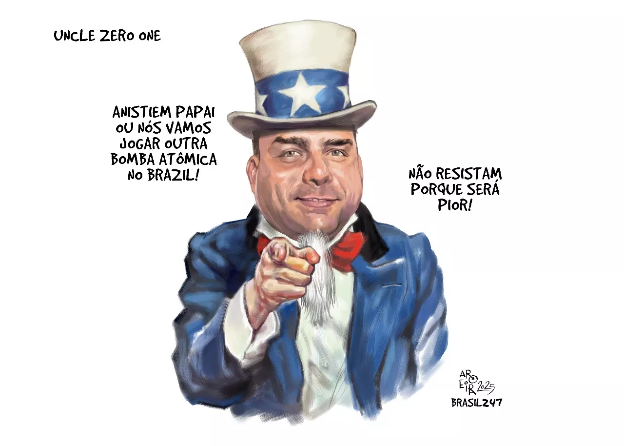 No flagrante, um flagrante - 11 de julho de 2025