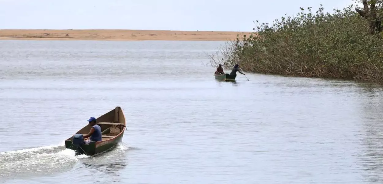 Foz do Rio Doce em Regência, distrito de Linhares (ES)