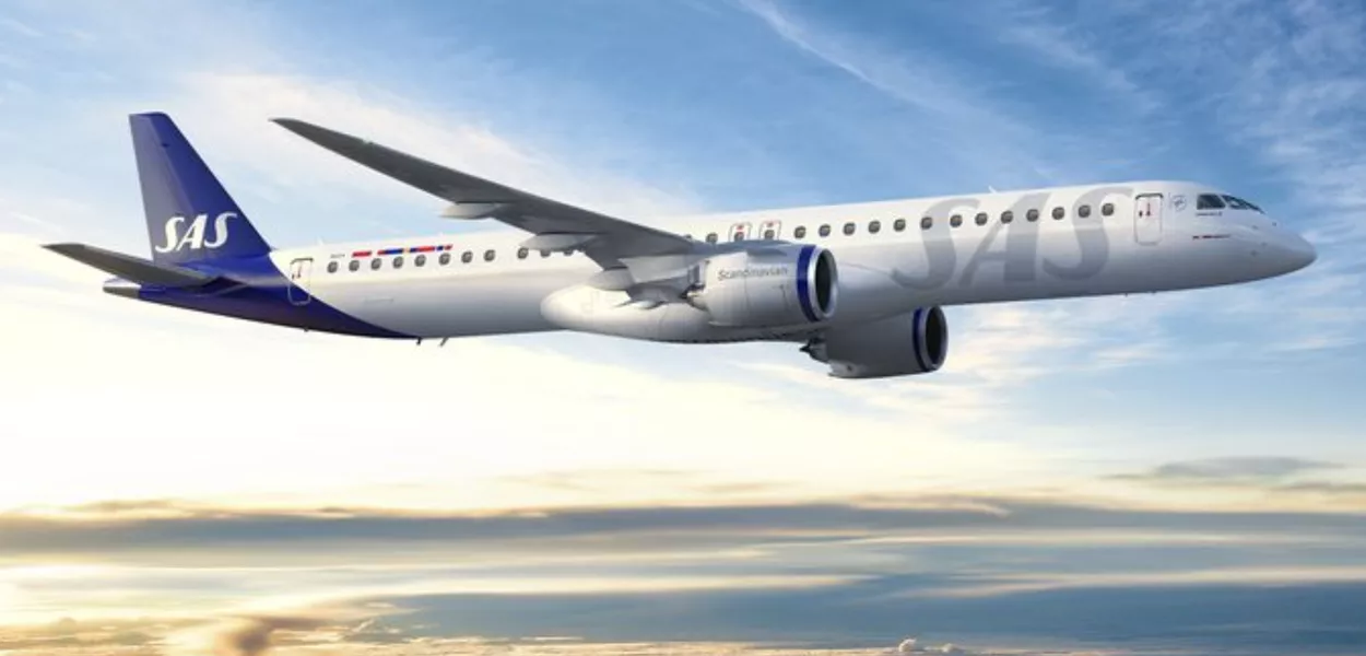 Avião da Scandinavian Airlines