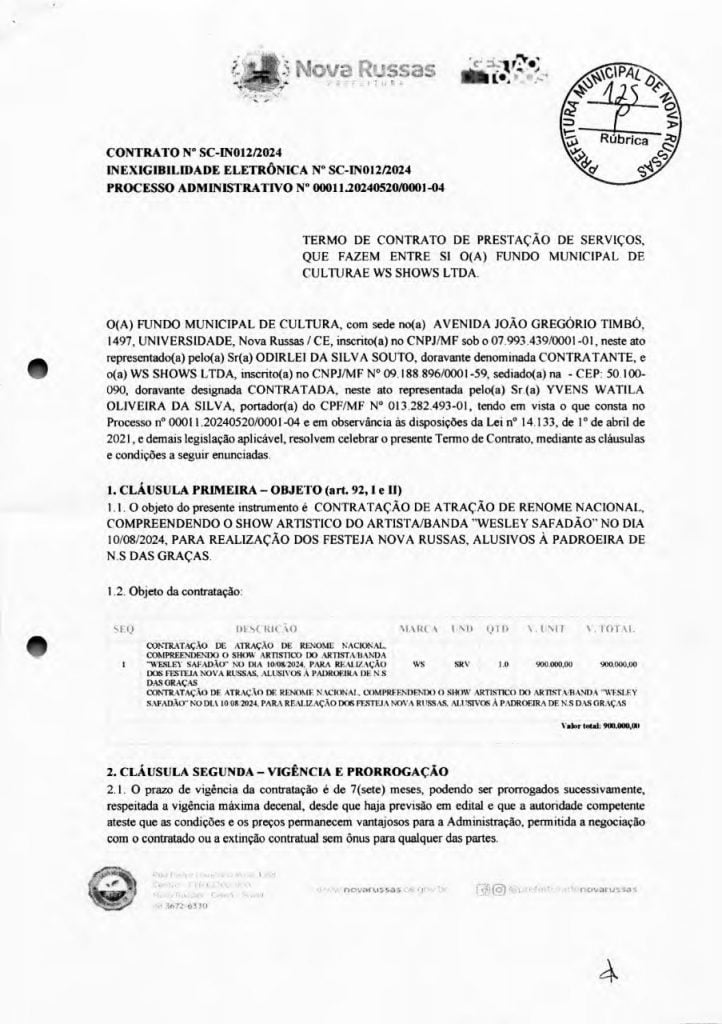 Prefeitura de Nova Russas-wesley