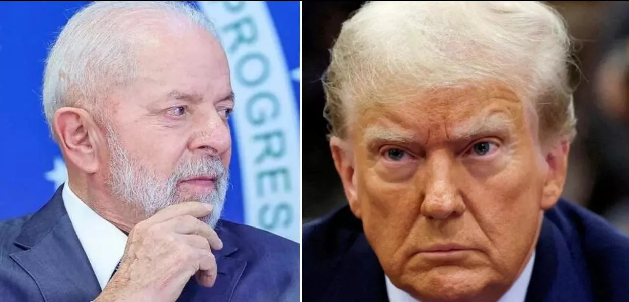 Lula e Donald Trump