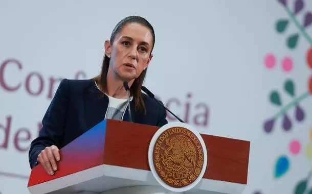 Presidente do México, Claudia Sheinbaum, dá entrevista coletiva 
14/07/2025
