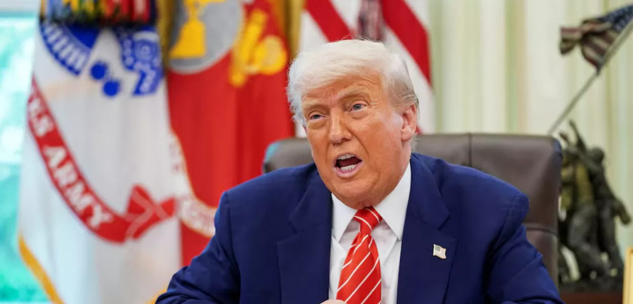 O presidente dos EUA, Donald Trump