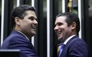 Presidentes do Senado e da Câmara dos Deputados, Davi Alcolumbre e Hugo Motta