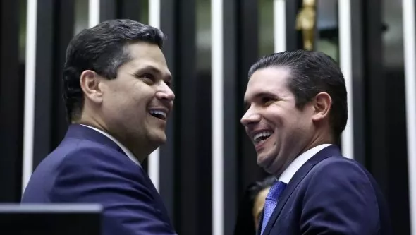 Presidentes do Senado e da Câmara dos Deputados, Davi Alcolumbre e Hugo Motta