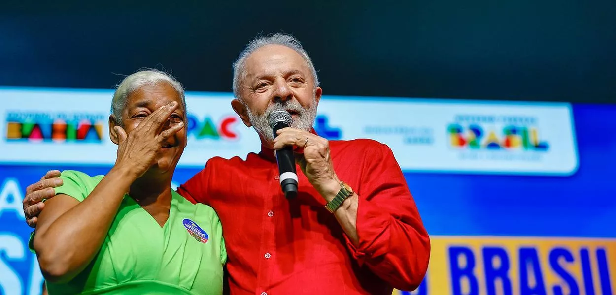 Presidente da República, Luiz Inácio Lula da Silva durante Cerimônia de anúncio de entregas do Governo Federal na área da saúde. Orla II – Rua Aprígio Duarte, Juazeiro - BA