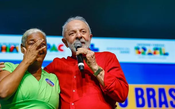 Presidente da República, Luiz Inácio Lula da Silva durante Cerimônia de anúncio de entregas do Governo Federal na área da saúde. Orla II – Rua Aprígio Duarte, Juazeiro - BA