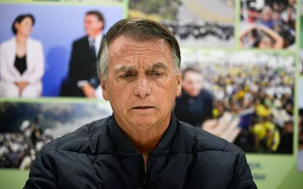 Ex-presidente Jair Bolsonaro durante entrevista exclusiva à Reuters em Brasília - 18/07/2025

