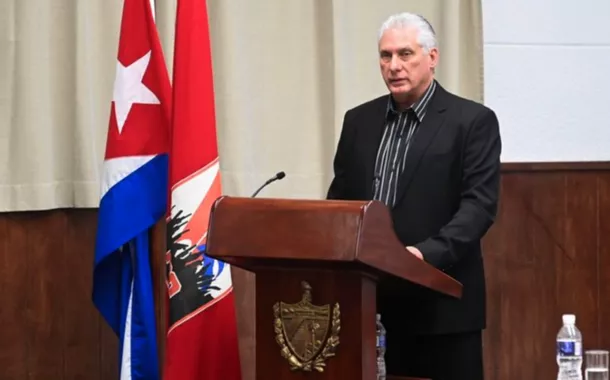 Presidente de Cuba Miguel Díaz-Canel