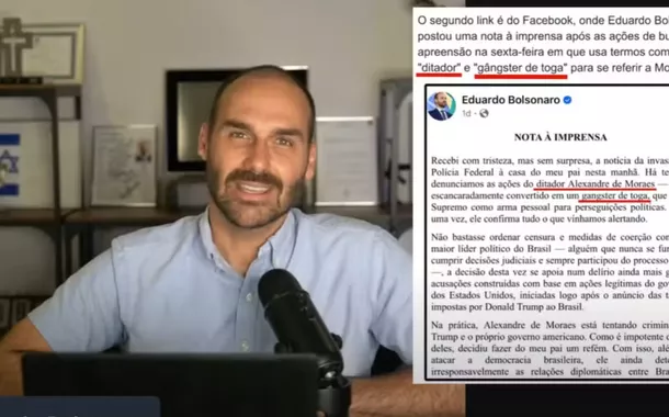 Diretor da PF reage a ameaças de Eduardo Bolsonaro: “Nenhum investigado intimidará a Polícia Federal”