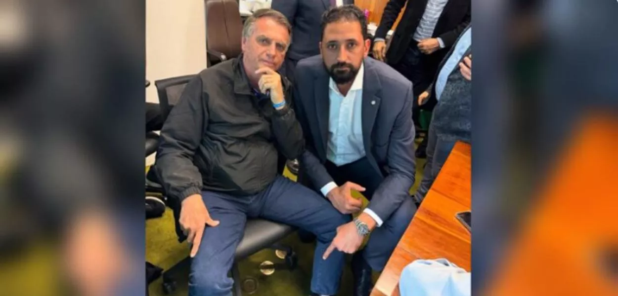 Jair Bolsonaro e Maurício do Vôlei