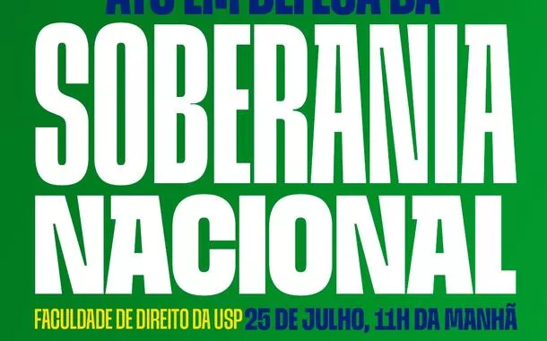 USP realiza ato contra ingerência dos EUA no Judiciário brasileiro