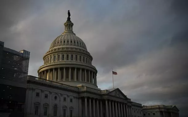 Vista do Capitólio em Washington
